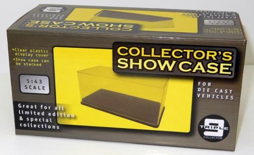 Display case for diecast Cars and Other Collectibles Scale 1/43 Triple9 Show case 